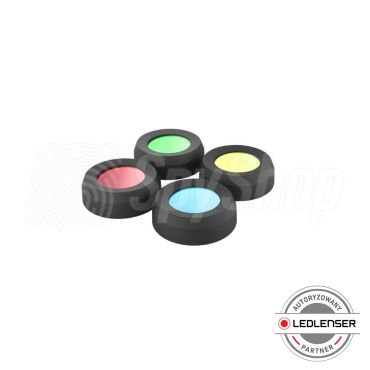 Torch filters for Ledlenser flashlights (36 mm) Colourful torch filters (36 mm) from Ledlenser