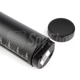 Tiny spy camera WiFi DV-20B hidden in a bottle with a WiFi module and IR illuminator 