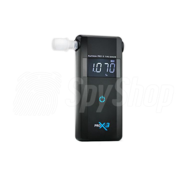 Personal breathalyzer Alcofind PRO X-3 with electrochemical sensor