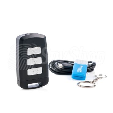 Car key spy camera KCC-1080SWF with Full HD image quality and a WiFi module for remote view