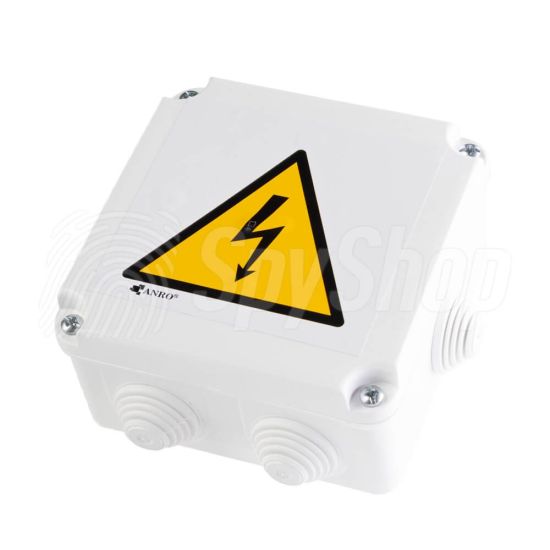 Spy WiFi camera DVR-P1 hidden in hermetically sealed electrical box with live view