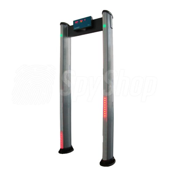 Metal detector gate SecurScan Sy-603 with 16 detection zones and simple operation