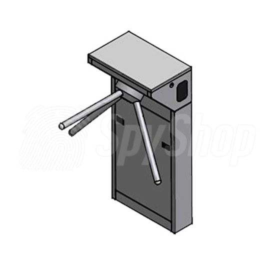 Security turnstile SecurSCAN TL-Pass for access controlling with LED alarms with remote control