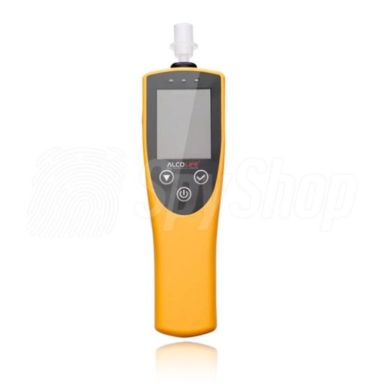 Accurate breathalyzer Alcolife F9 with electrochemical sensor for evidence collection   