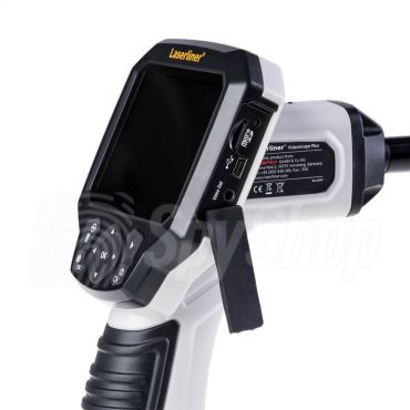 Endoscope camera VideoScope Laserliner Plus with 9mm lens and 1,5 ZOOM for inspection of hard-to-reach places 