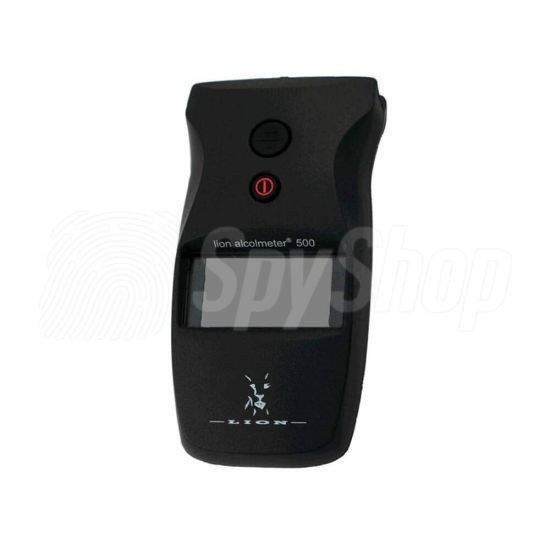 Lion alcometer 500 with accurate measurements and with memory capacity of 3000 tests