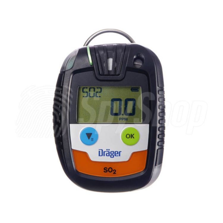 Gas leak detector Drager PAC 6500 for portable detection of O2, H2S, CO, SO2