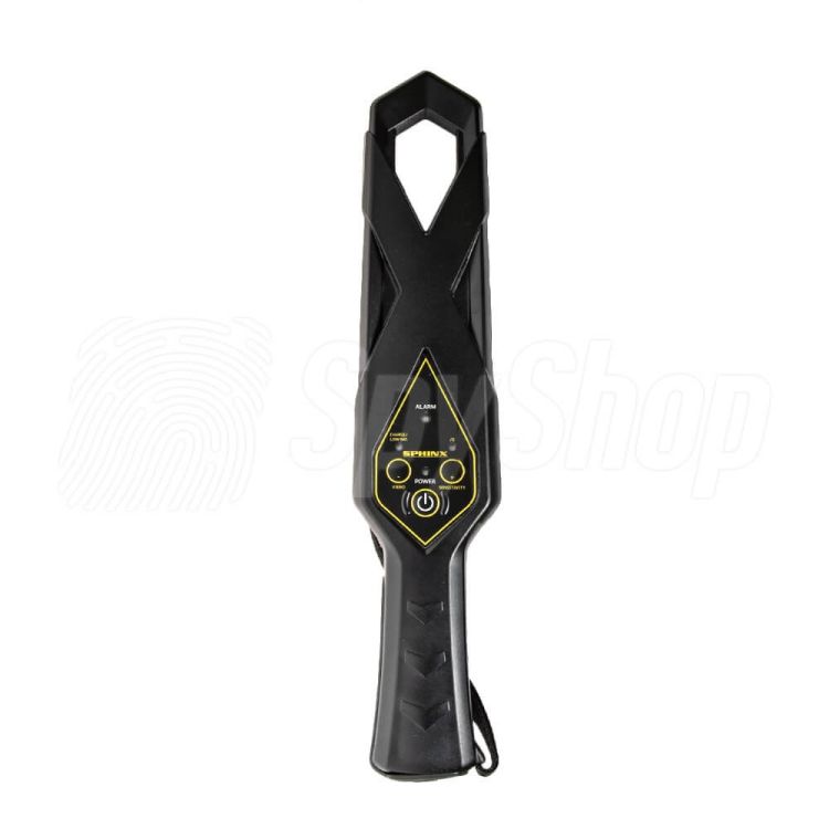 Hand metal detector Vortex Sphinx S with sensitivity adjustmant for small metal objects