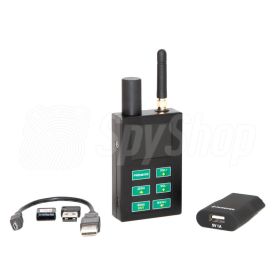 Bug detector scanner ST-111 – detection of broadband transmissions like GSM networks, wiretaps, Wifi, Bluetooth 