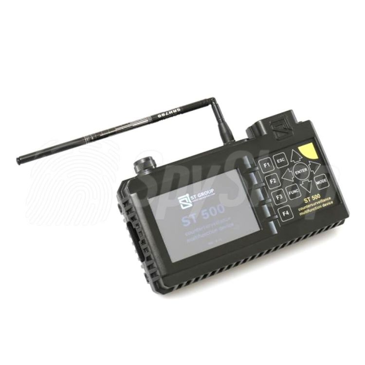 Anti spy RF detector ST-500 Piranha – professional counter surveillance device for detection of wireless RF transmissions 