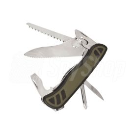 Victorinox Soldier Knife 08 with a screwdriver and wood saw