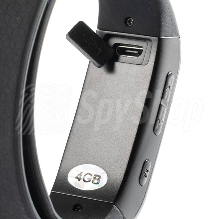Fight against mobbing - discreet wristband voice recorder in a watch/smartwatch MVR-405