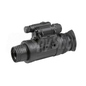 Generation 2+ tactical night vision device with AGM Wolf-14 infrared illuminator