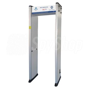 Gate metal detector UB500-T with temperature measurement function
