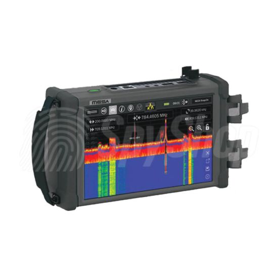 REI MESA portable spectrum analyzer with wide frequency band for RF signals detection