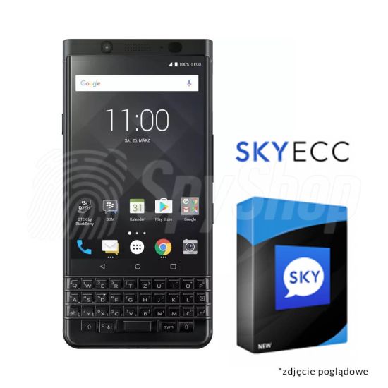 SkyECC encryption software for Blackberry smartphones