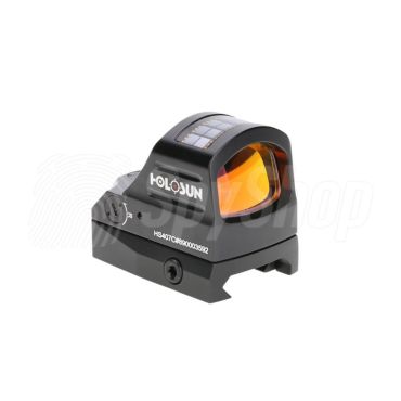 Collimator sight - Holosun HS407C Micro Red Dot with solar panel
