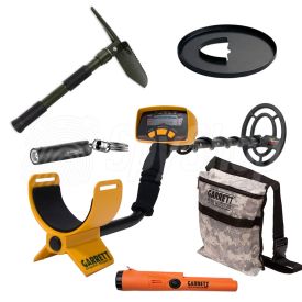 ULTIMATE Treasure hunting kit - Metal detectors / Ace 150 / Pro pointer AT / Shovel / Ledlenser K2 torch / Protective coil cover