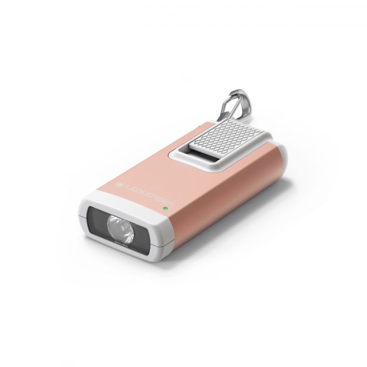 Flashlight Ledlenser K6R - key ring with LED 400 lm + red light