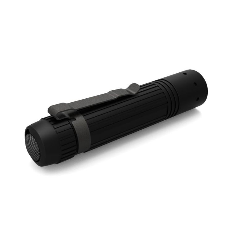 Ledlenser Solidline ST6R flashlight - 800 lm, range up to 200 m, steel clip