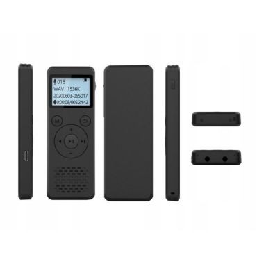 Digital voice recorder DVR-818 - 8 Gb memory, sound detection, LCD display