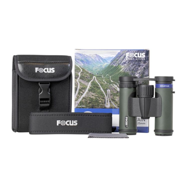 Binoculars FOCUS SPORT OPTICS Focus Mountain - comfortable handling, nitrogen filling, anti-reflective coatings