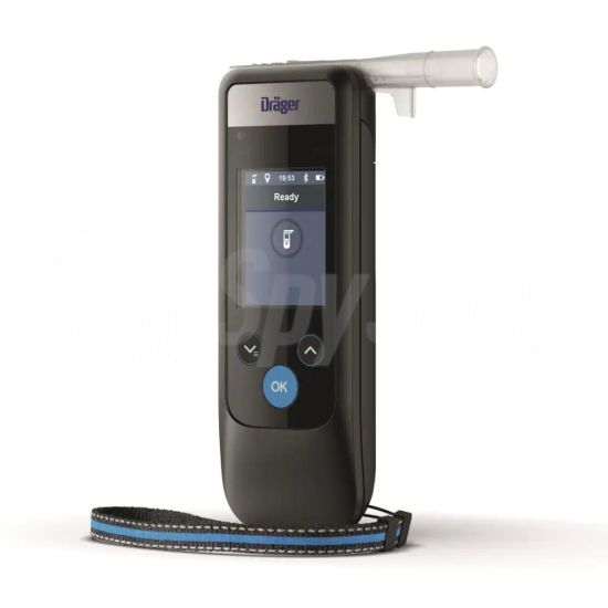 Dräger Alcotest 7000 – a breathalyzer for professional use, two modes, Bluetooth, USB-C
