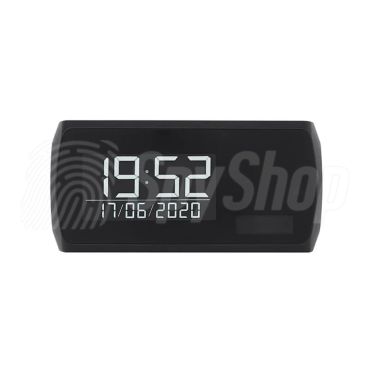 Digital alarm clock with hidden camera DVR-242 - up to 1 year of battery life