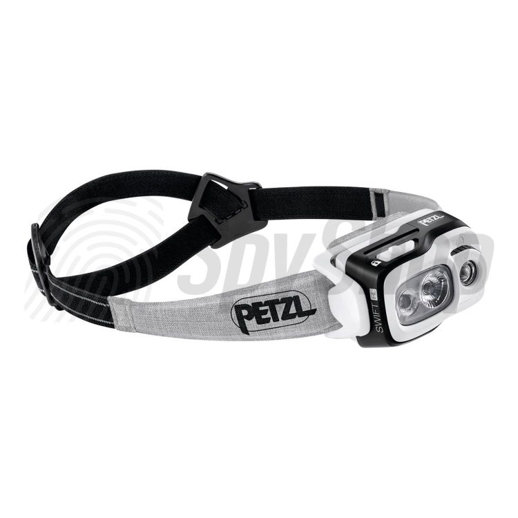 Head flashlight - Petzl Swift RL - 900 lm, 3 light modes