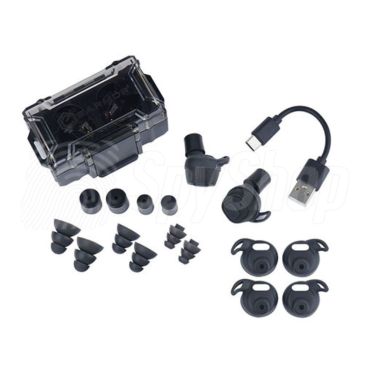 Earmor M20 active hearing protectors - ultralight and compact
