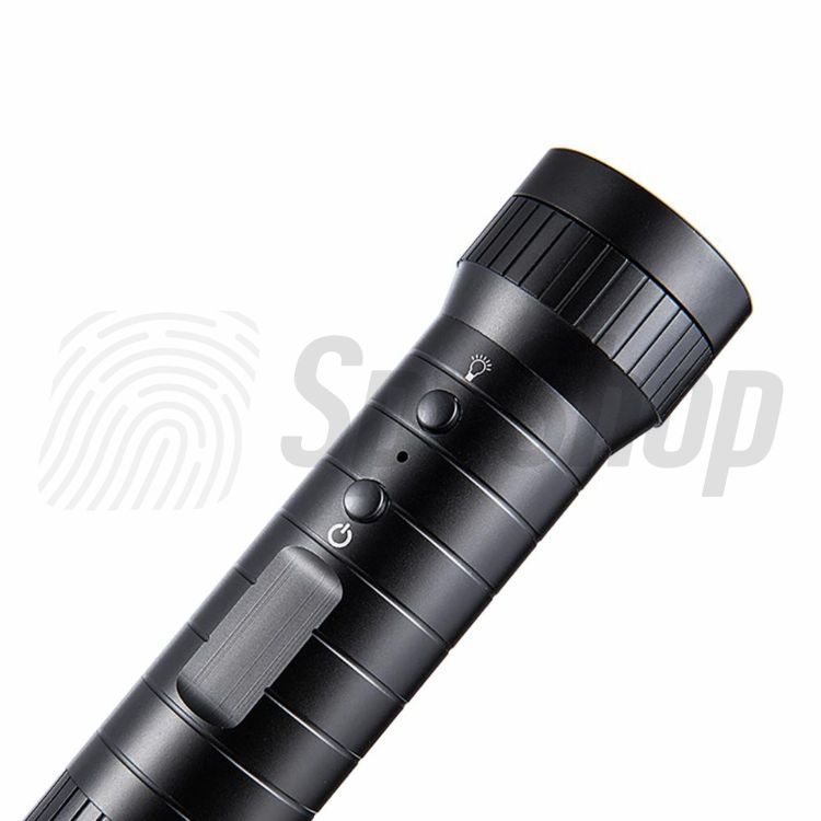 Flashlight with camera DVR-051 - wide angle lens 120° HD