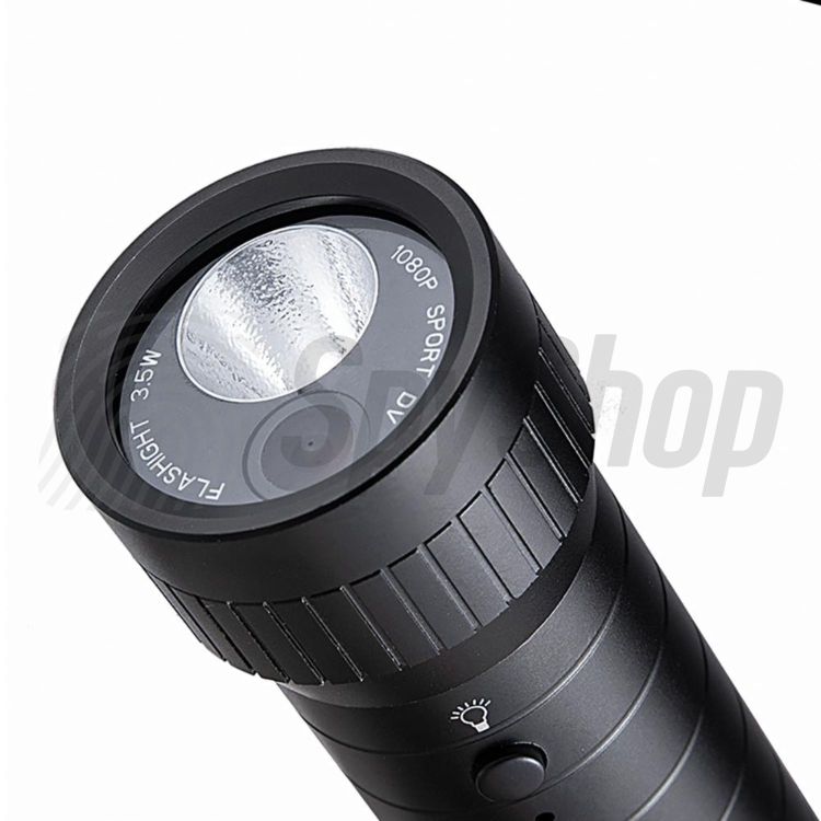 Flashlight with camera DVR-051 - wide angle lens 120° HD