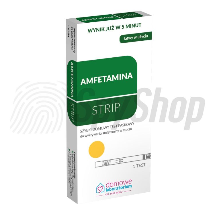 Amphetamine strip - disposable drug test for the detection of amphetamine in urine