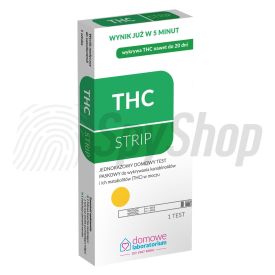 THC-Strip drug test for the detection of marijuana and hashish