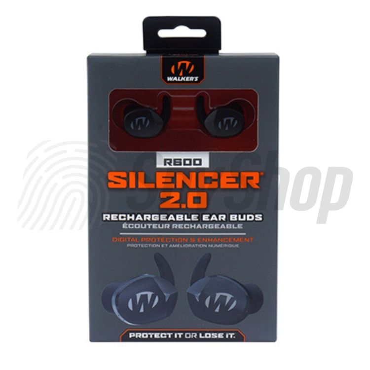 Ear protectors Walker's Silencer 2.0 R600 - small size, in-ear, NRR 24 dB protection