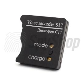 Professional spy voice recorder Soroka S17E - weighs only 6 grams