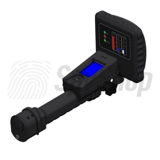 Handheld nonlinear junction detector Eskan Lica 4 - initial signal transformation, accurate localization of hidden devices