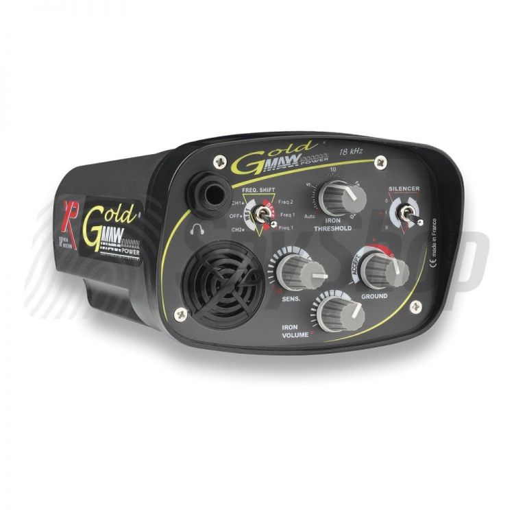 Metal detector XP GoldMaxx Power II - 9“ and 11” coil, 0-20 detection range, sound signaling