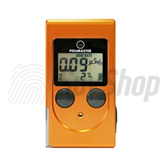 Personal X-ray dosimeter Polimaster PM1605BT - LCD display, Bluetooth and USB connectivity