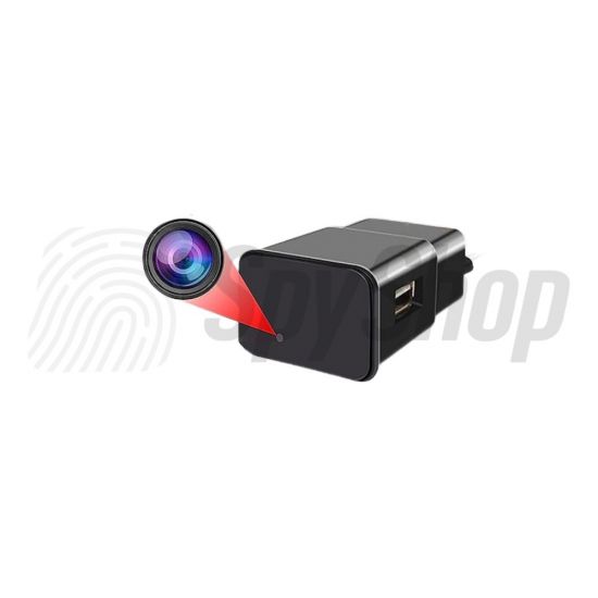 Wi-Fi camera hidden in the Z409 charger - 24/7 operation, motion detection