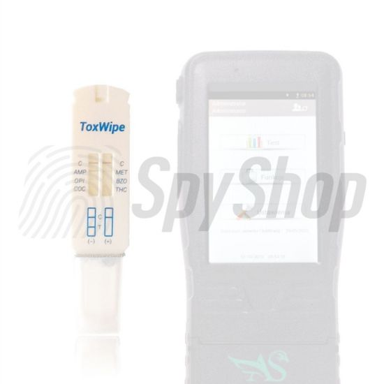 Test cassette for Aquilascan WDTP-10 analyser - effective detection, 6 drugs detected