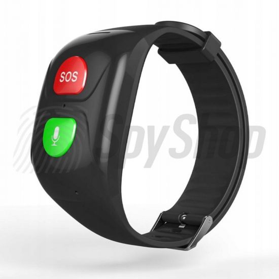 Wristband locator for seniors GPS-NS1 - mobile application, IP67 protection
