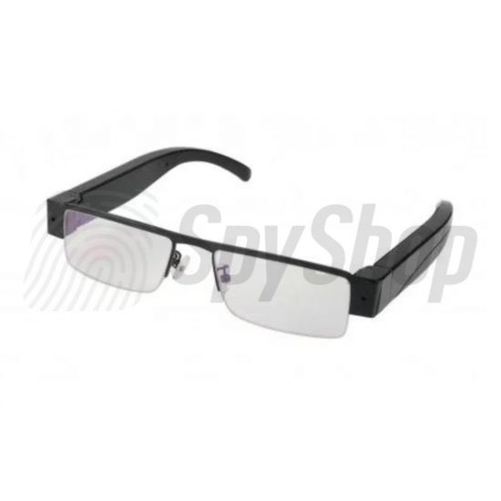 Hidden camera in glasses - EFOR IP60 - viewing angle 90°, interchangeable lenses