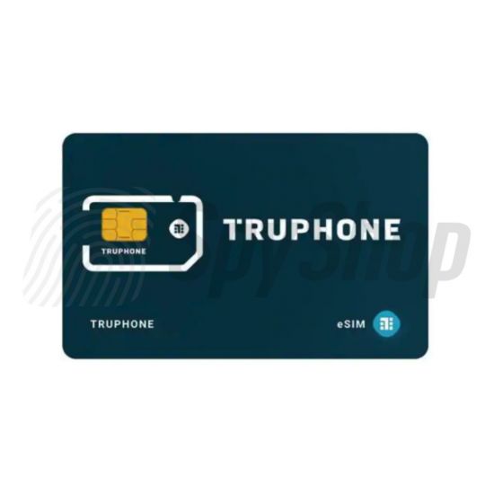 Telemetry SIM card - Truphone - connectivity in over 100 countries, 500 MB internet