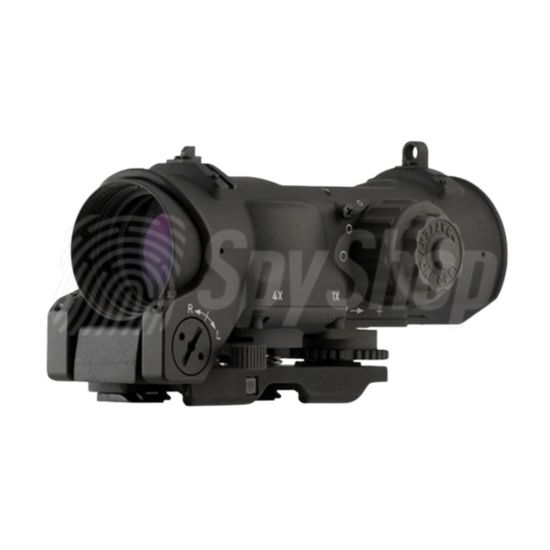 Rifle scope ELCAN 1-4x32mm Illuminated 7.62 CX5396 - stepless 1x-4x zoom, illuminated target reticle