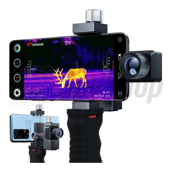 Phone thermal imaging monocular - Xinfrared T2 Pro - long sensitivity range, daytime capability