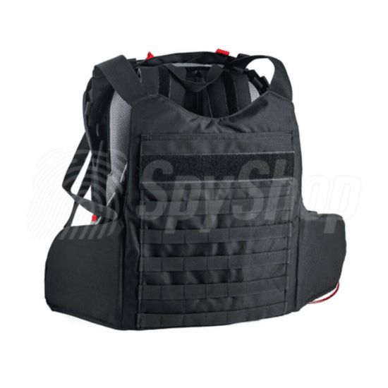 Tactical backpack with bulletproof vest - NIJ III standard, Cordura material, MOLLE modular system