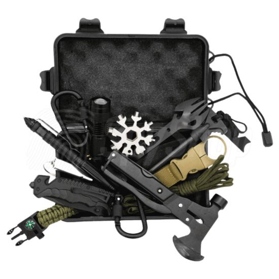 Survival kit ZP-002 - 12 essential accessories, takes up little space