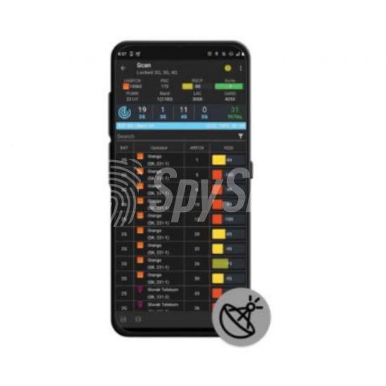Cellular network monitoring tool – NetSentinel – passive BTS/IMSI catcher detection and analysis