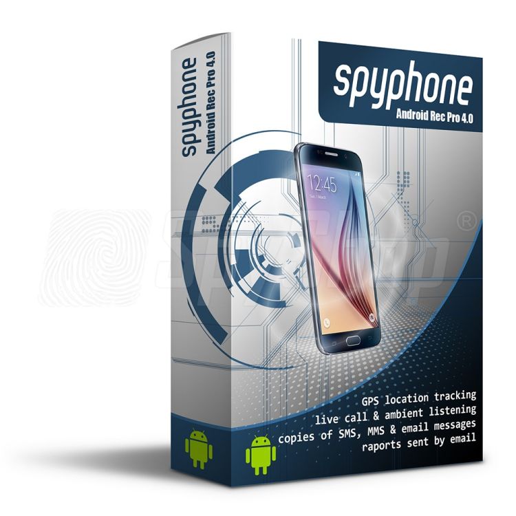 Phone spy software - SpyPhone Android Rec Pro for phone surveillance